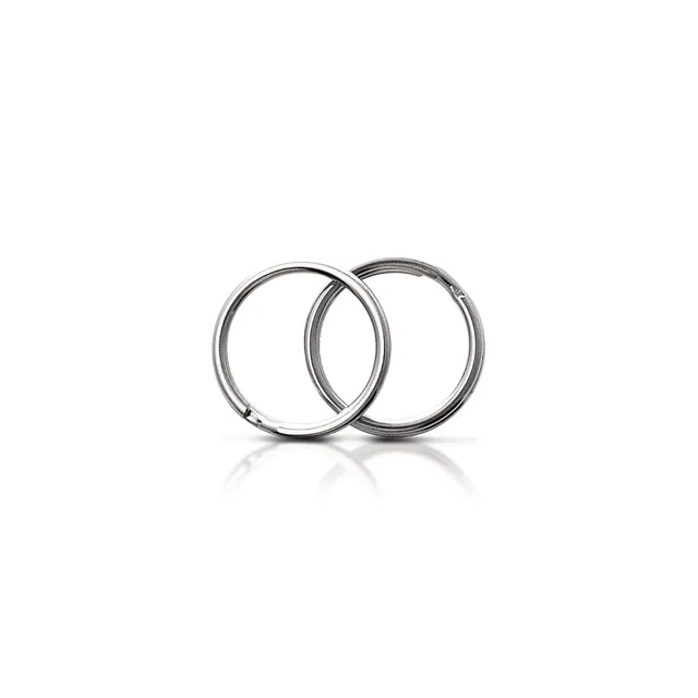 Dango Key Rings anelli portachiavi acciaio 2 pezzi