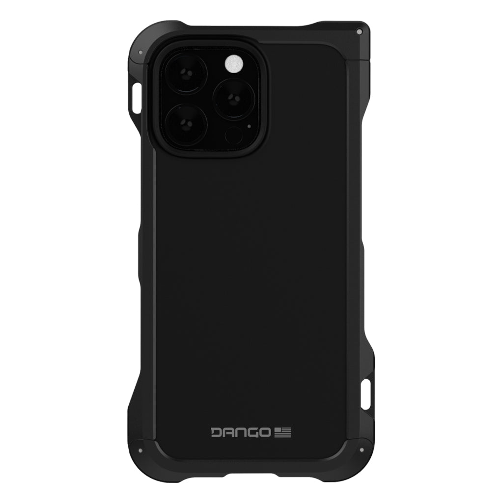 Dango Adapt Cover iPhone 16 Pro Max nero oro silicone