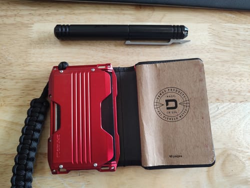 Dango A10 Adapt Portafoglio Alluminio Argento RFID