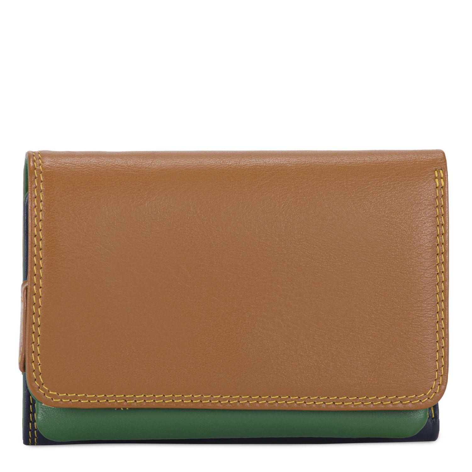 Mywalit Milano Trifold portafoglio pelle bosco