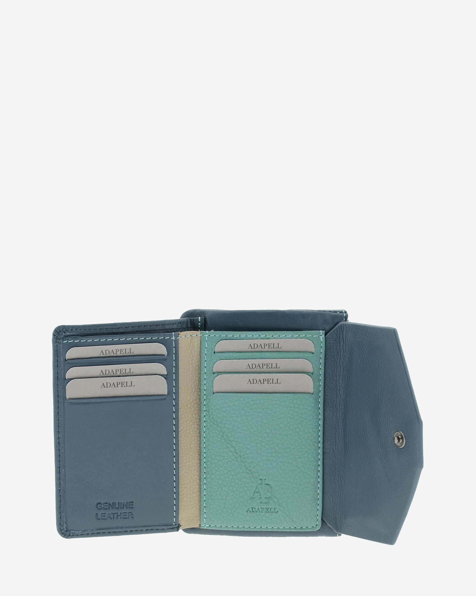 Adapell Annette 4160 portafoglio donna Nero 6 carte patta