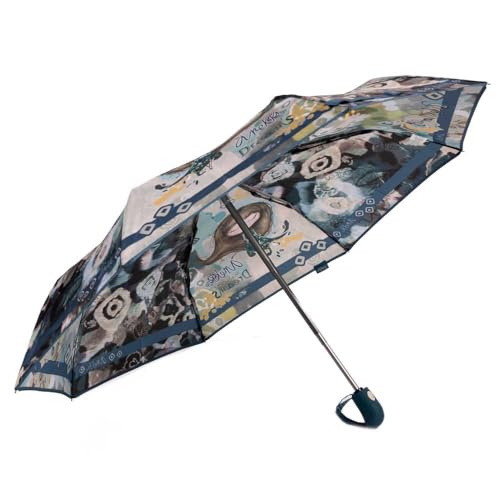 Anekke Real Ombrello Pieghevole Automatico Multicolore