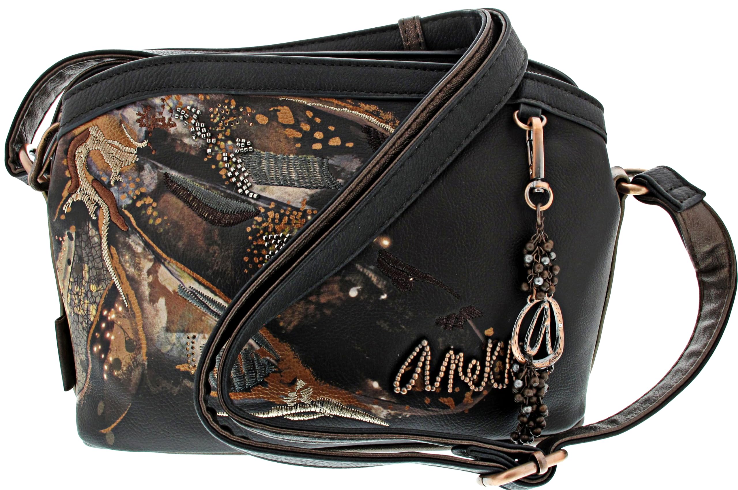 ANEKKE Auralis Wings borsa tracolla 3 scomparti 23x16x11 cm