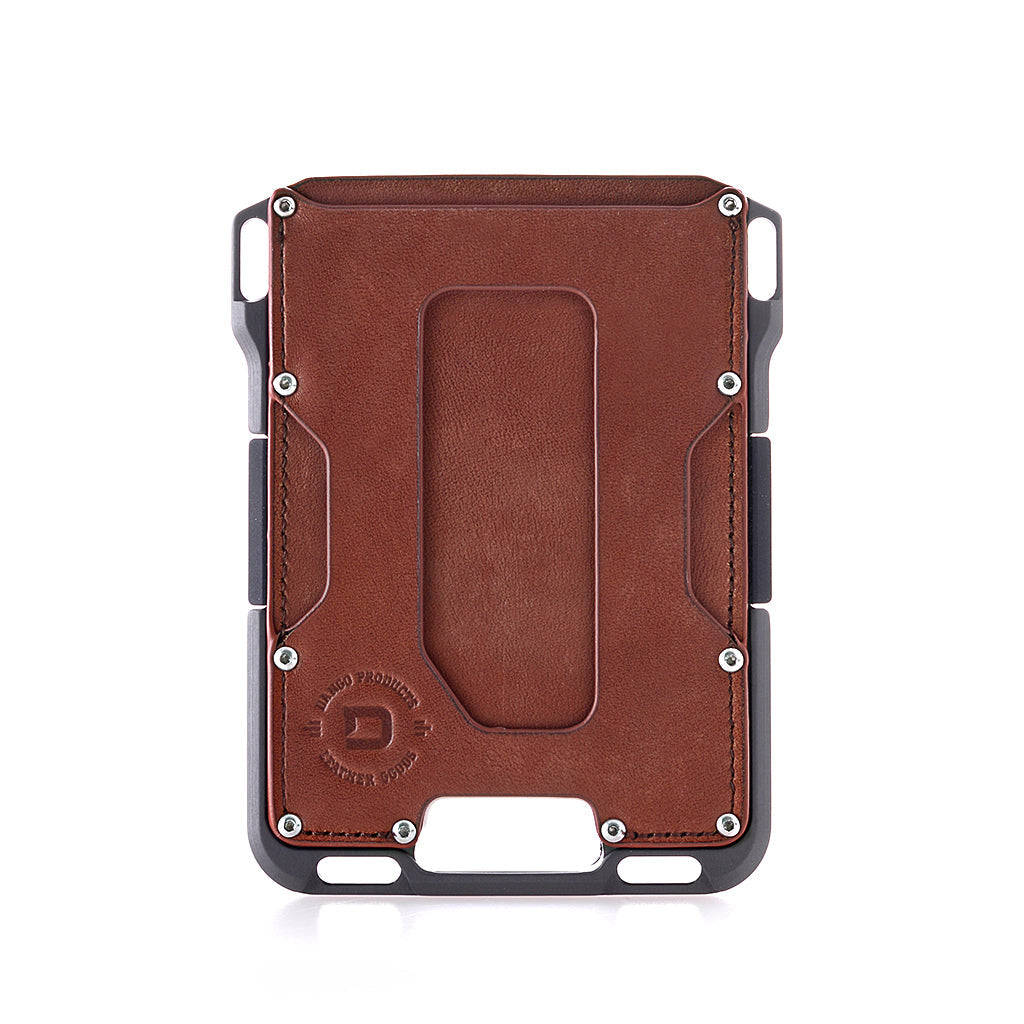 Dango M1 Maverick portafoglio pelle whiskey brown RFID