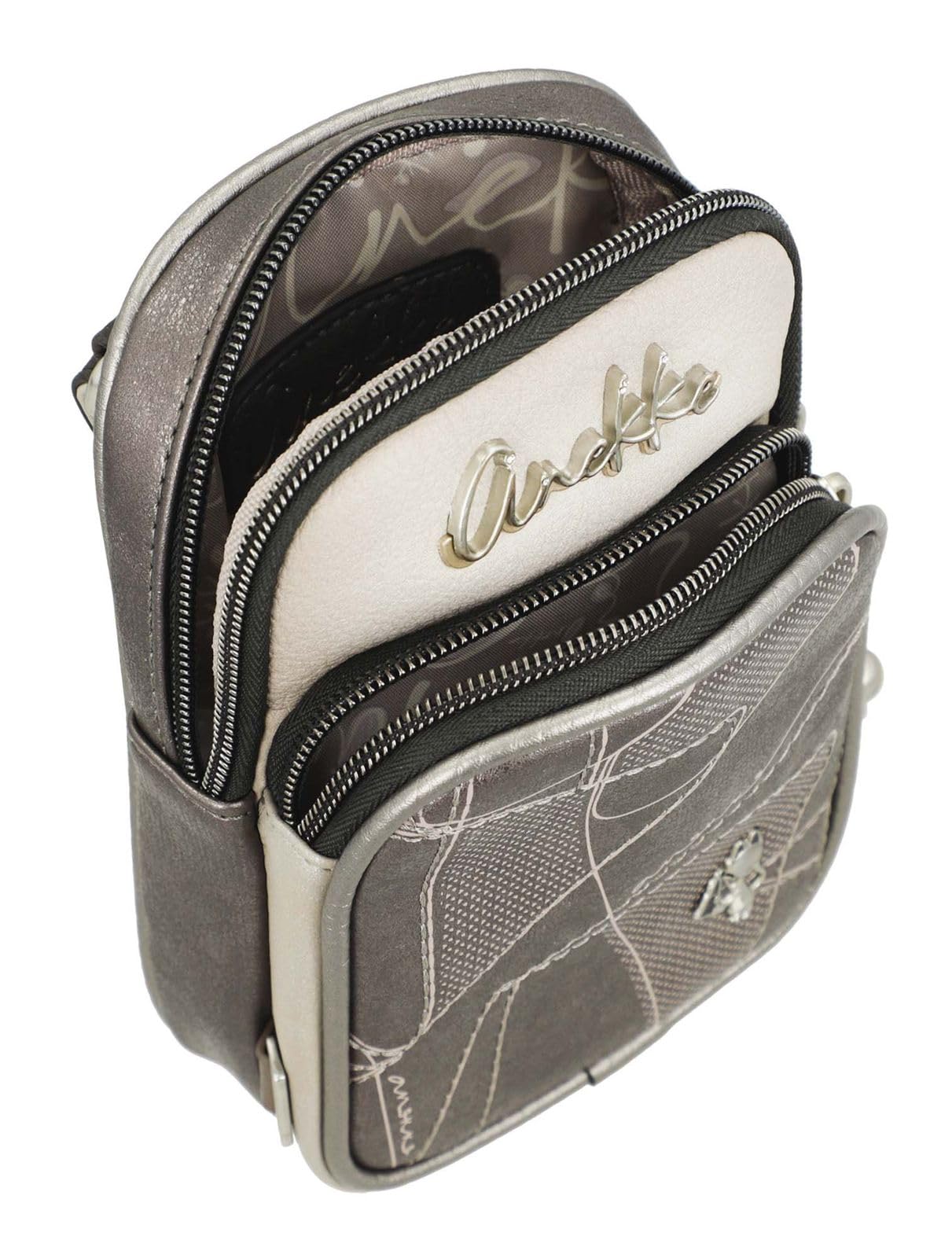 Anekke Auralis Mini Borsa a Tracolla da Donna Leggera