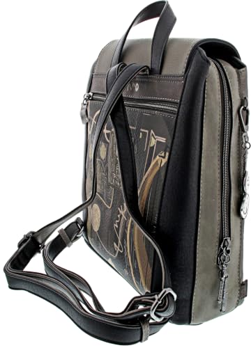 Anekke Orchestra Zaino con Patta Medio con Tasche