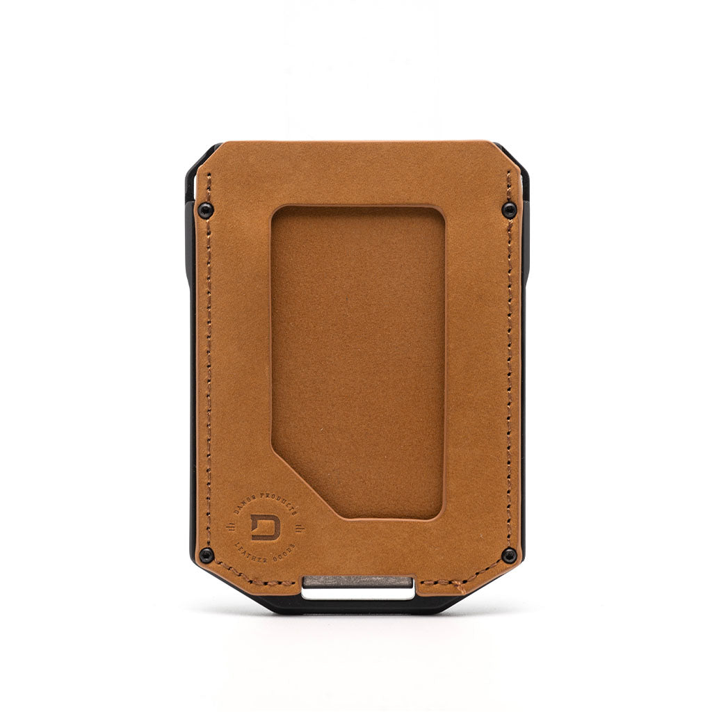 Dango M4 Maverick portafoglio Jet Black titanio RFID 9 carte