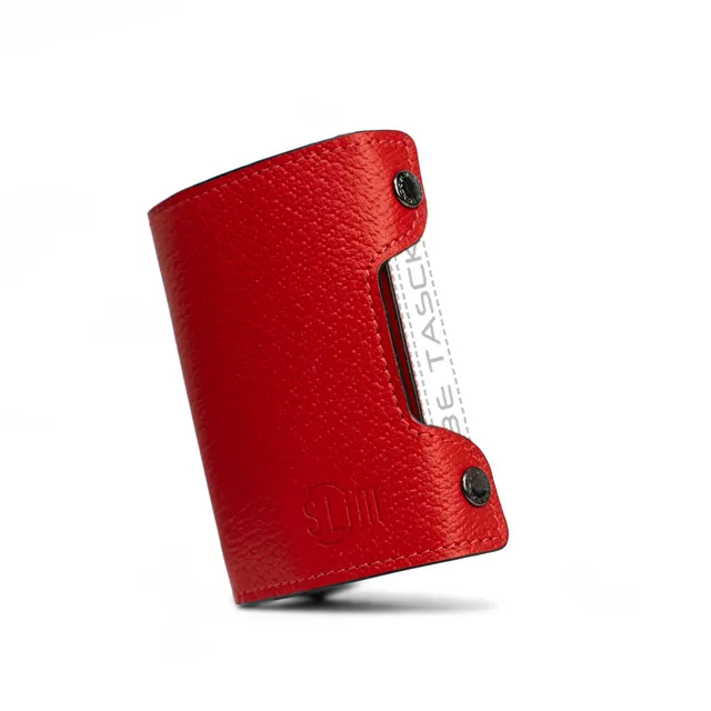 SLim Cover Pelle Be Tasck Cover Pelle Rosso Cinghialino