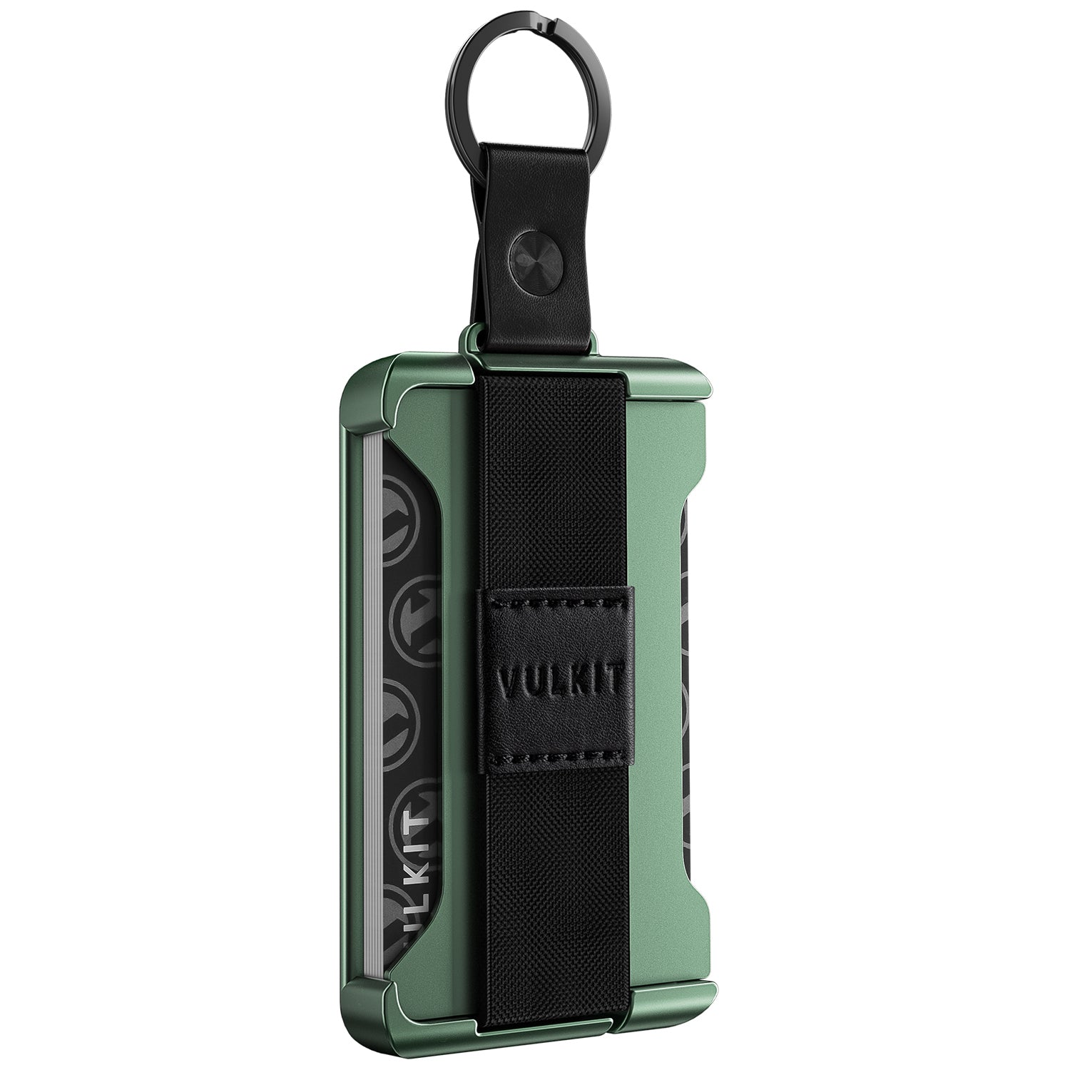 VULKIT VCL200 Portacarte Slim Alluminio Nickel Grey 9 Carte