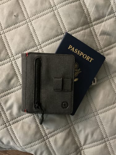 Dango P01 Pioneer Portafoglio viaggio nero DTEX RFID