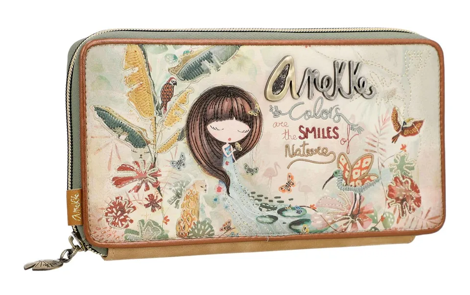 Anekke Amazonia Portafoglio Passport XXL Multicolor