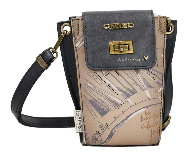 Anekke Studio Mini tracolla stampata donna