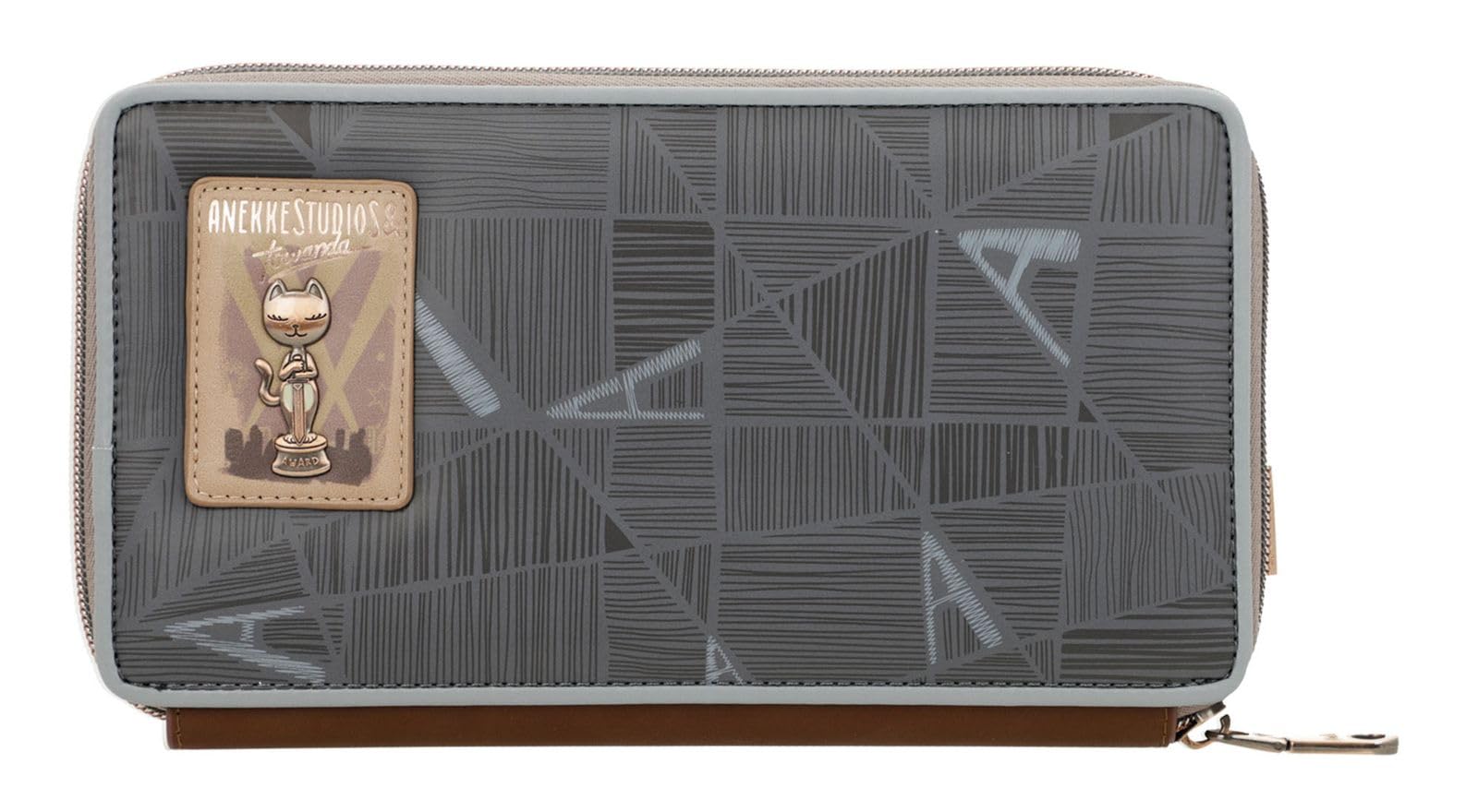 Anekke Hollywood portafoglio portapassaporto RFID 23x12x3 cm