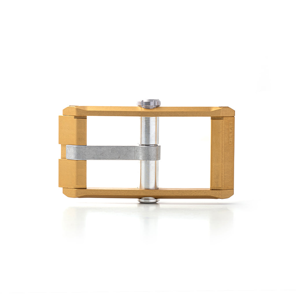 Dango Belt fibbia cintura alluminio nero jet