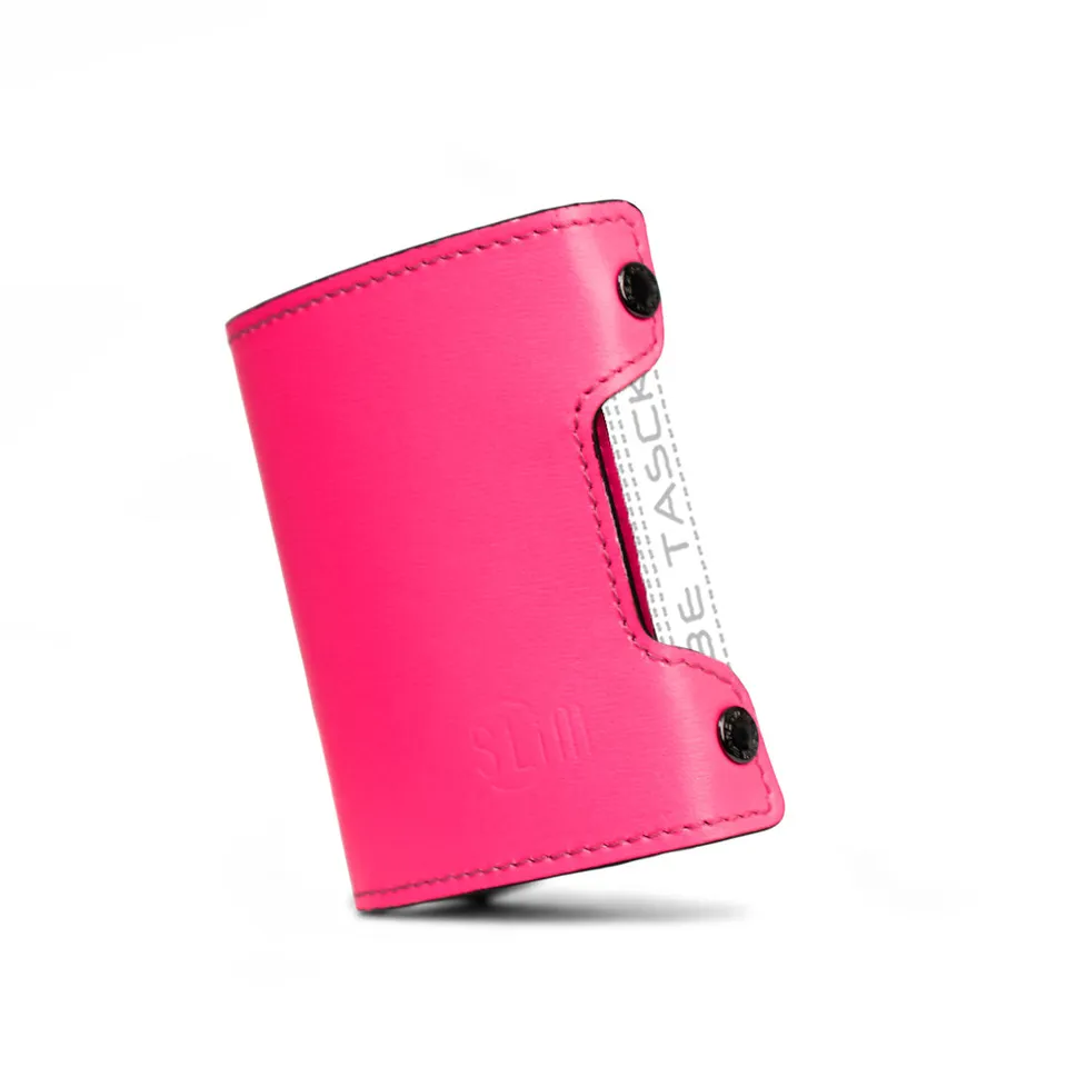 SLim Cover Pelle Be Tasck cover fucsia fluo pelle liscia