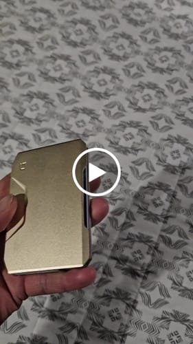 Dango SK1 Slide Kick portafoglio Champagne Gold RFID 6 carte