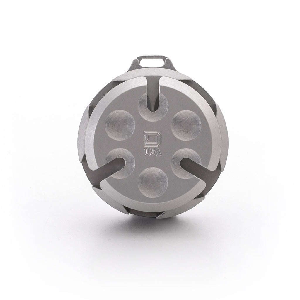 Dango Capsules Coin Capsule portamonete jet black alluminio