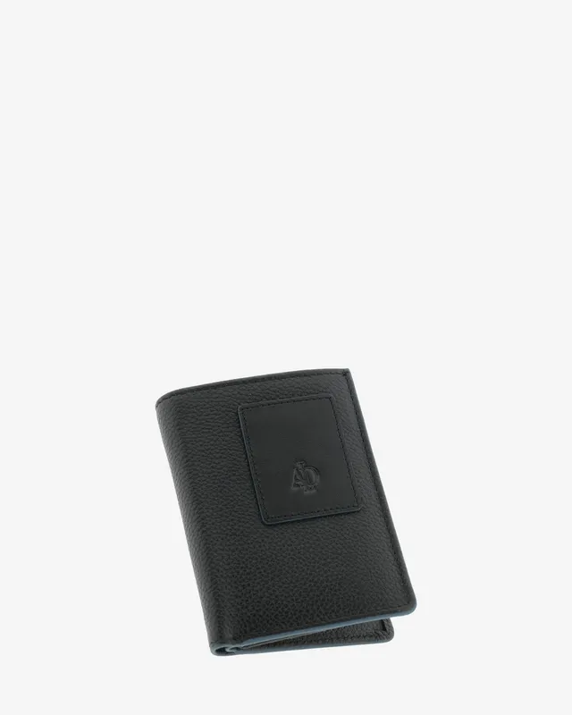 Adapell Urban 1660 portafoglio uomo pelle nero 4 carte RFID