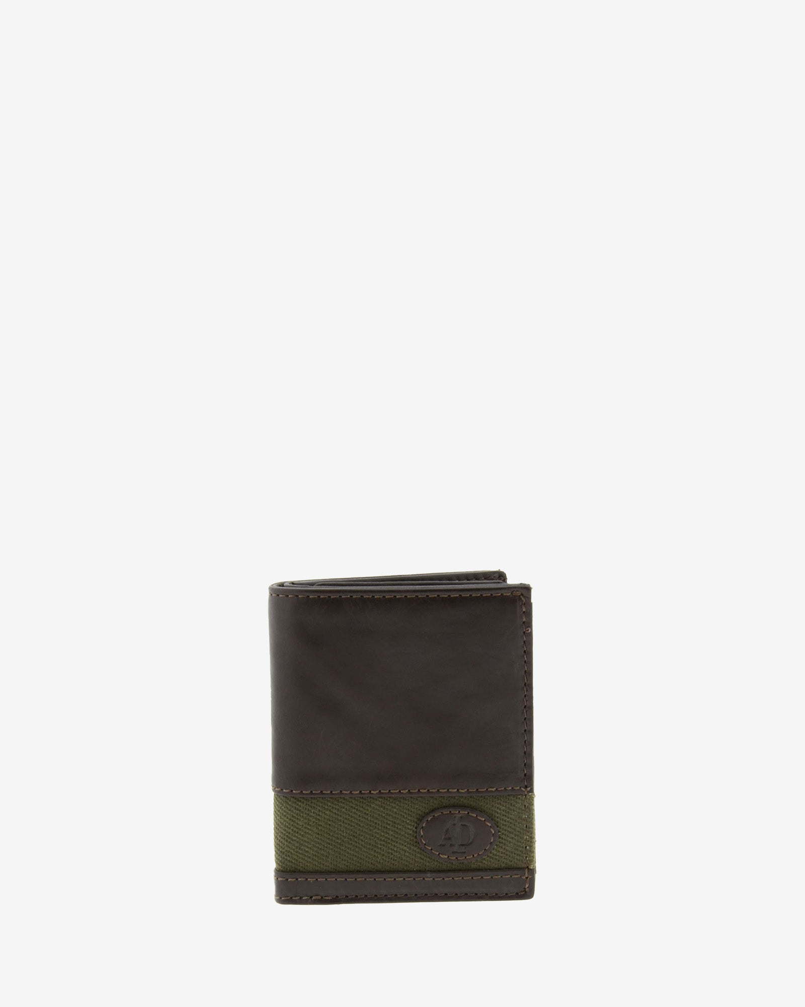 Adapell Range 1618 portafoglio uomo cuoio RFID canvas
