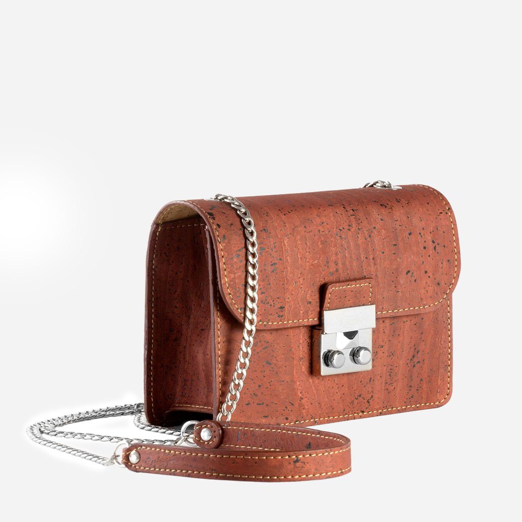 Corkor Bags tracolla sughero 18x13 cm catena mini borsa
