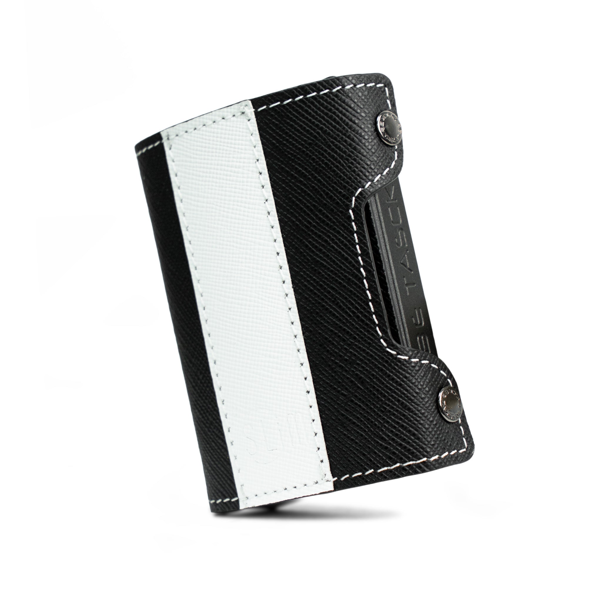 SLim Be Tasck Portafoglio Bicolor Bianconero