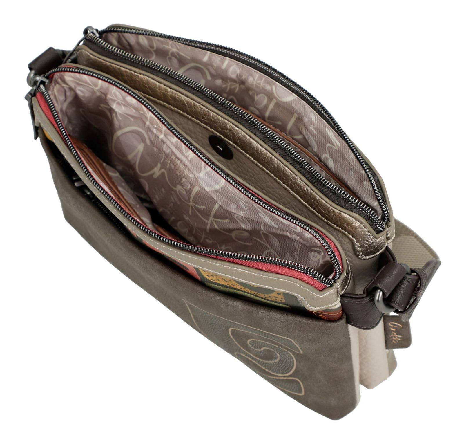 Anekke Muse Borsa Tracolla 3 Scomparti Donna Grecia