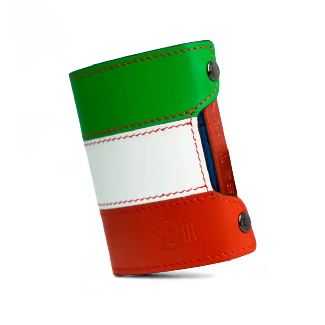 SLim Be Tasck Tricolore Italia portafoglio tricolore