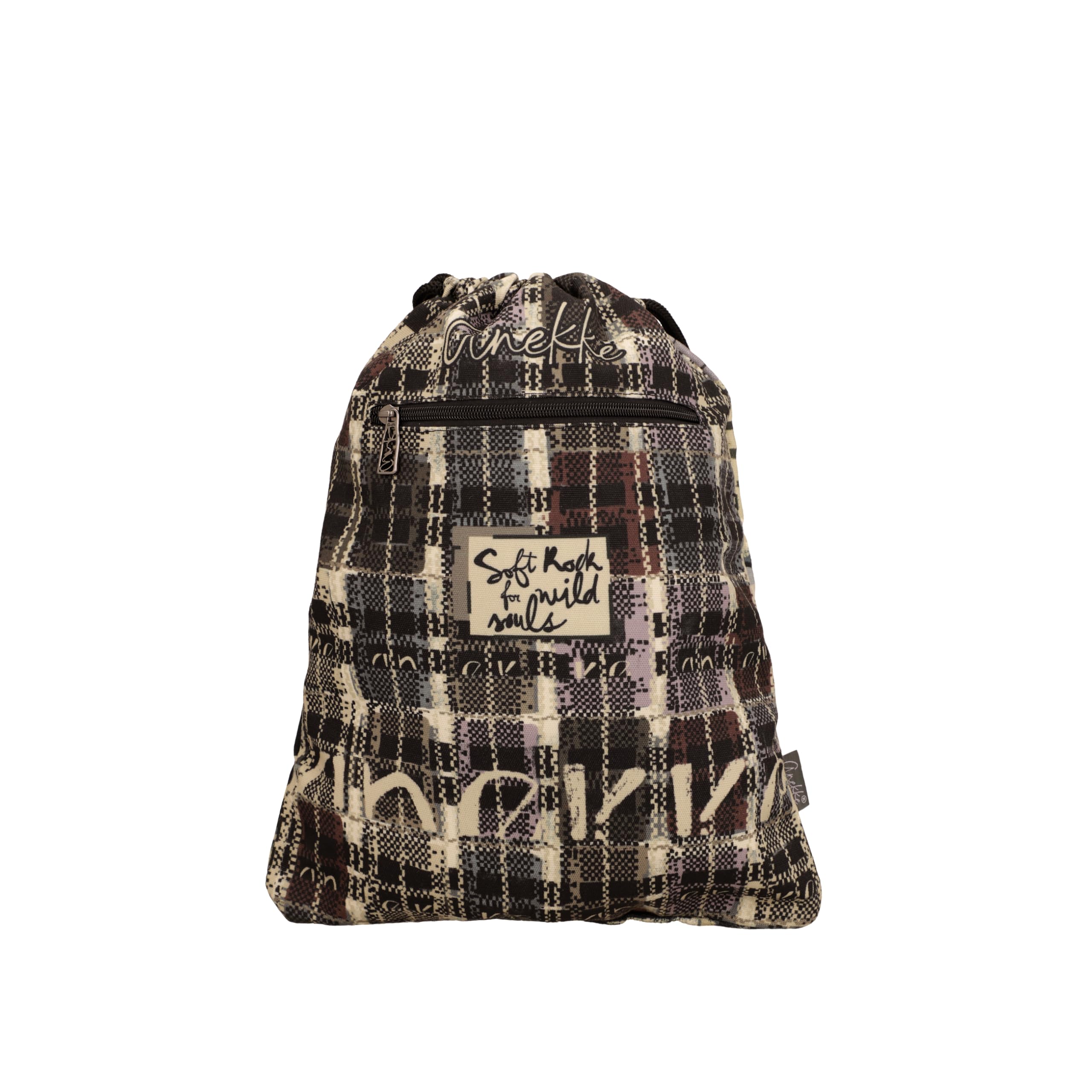 Anekke Iron Sacca Zaino Tessuto Stile Rock