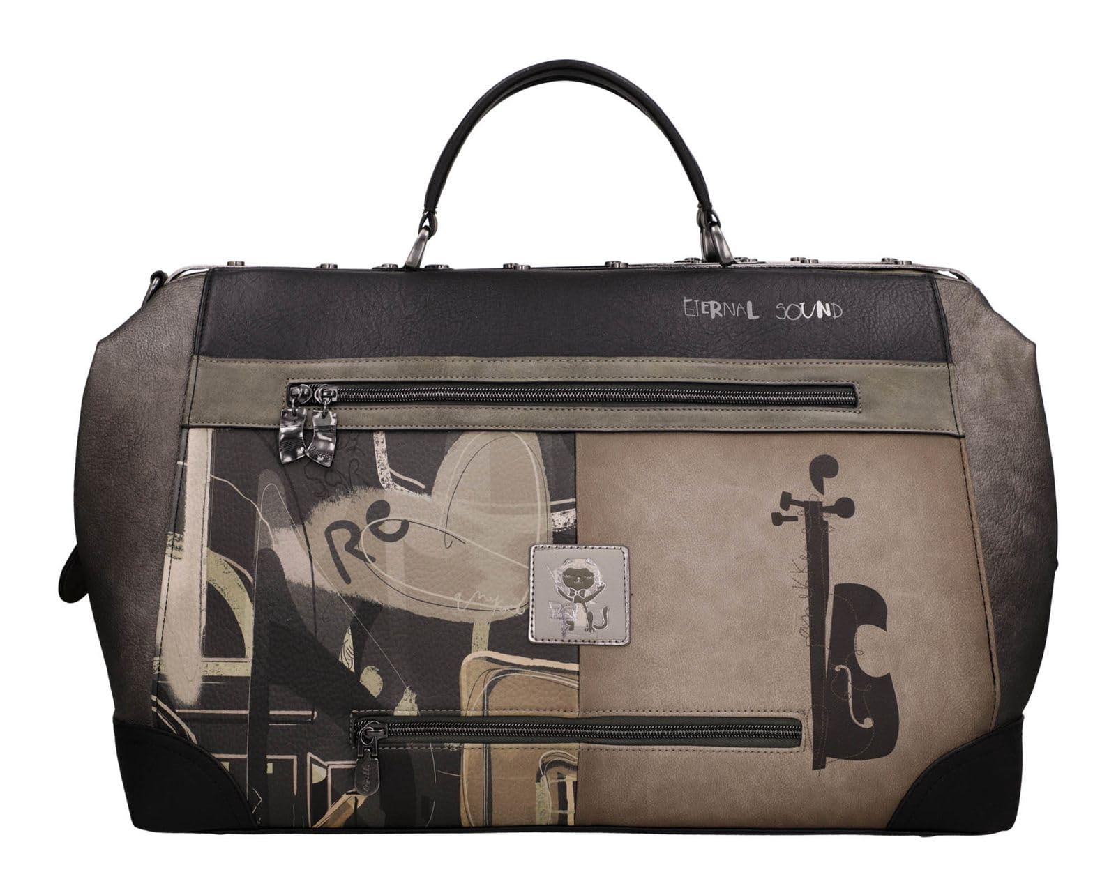 Anekke Orchestra Borsa da Viaggio con Tracolla e Fascia Trolley