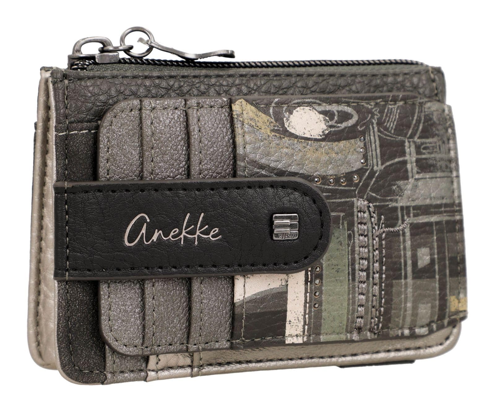 Anekke Melody Portatessere Grande con Zip Monete