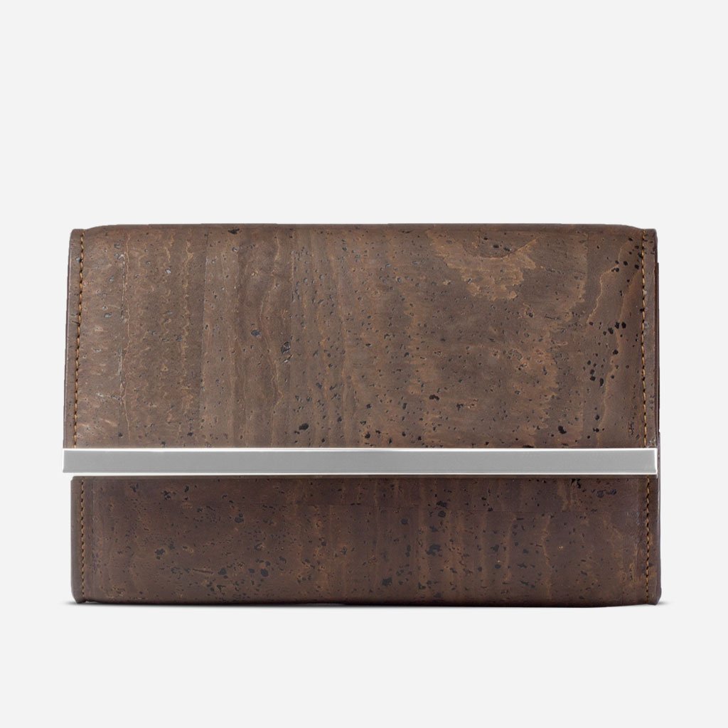 Corkor Bags Pochette in Sughero Marrone S da Sera