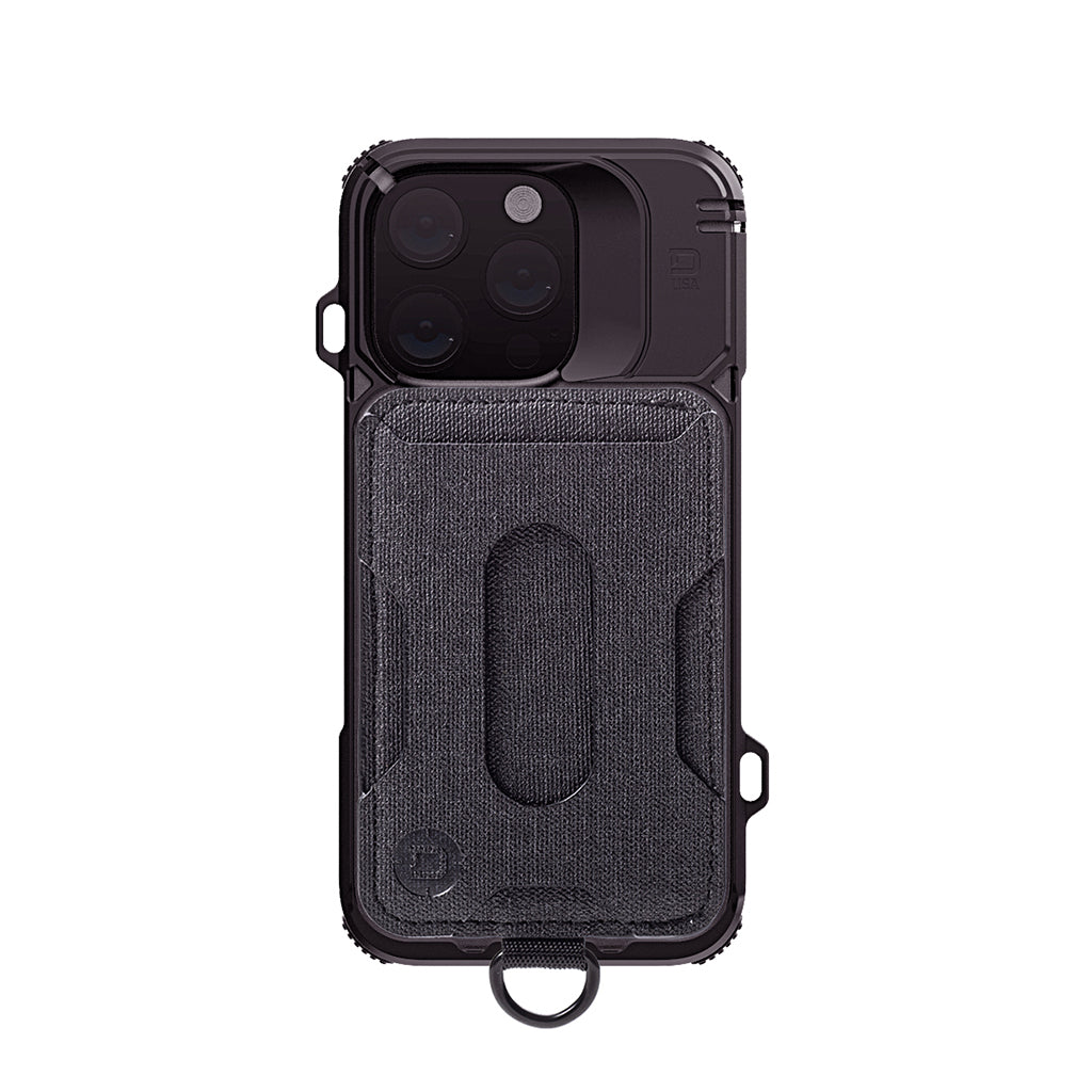 Dango S1 Stealth portafoglio MagSafe nero 7 carte DTEX