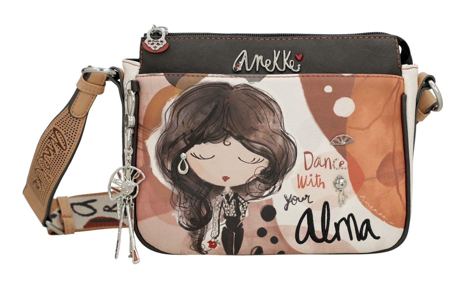 Anekke Alma tracolla ovale multicolor 23,5x19x6,5 cm