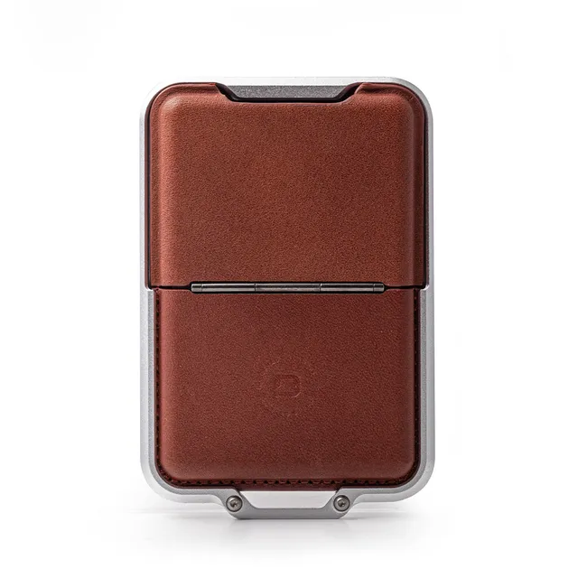 Dango Adapt MagSafe Wallet portafoglio Whiskey Brown 4 carte