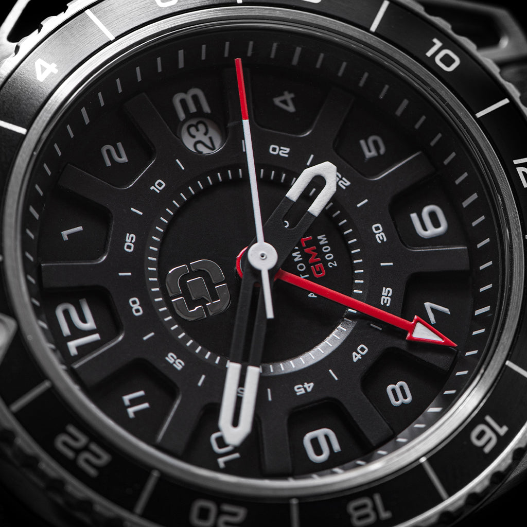 Dango GMT-01 orologio automatico acciaio nero
