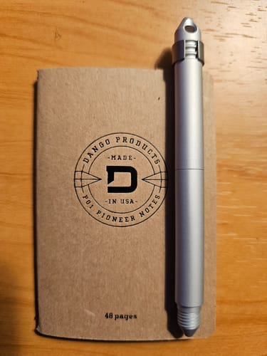 Dango Mini Pen penna tascabile alluminio Jet Black