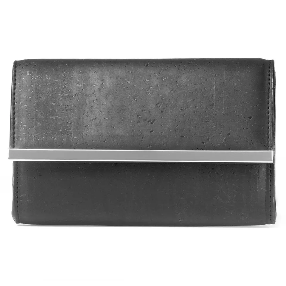 Corkor Bags Pochette in Sughero Nero S da Sera