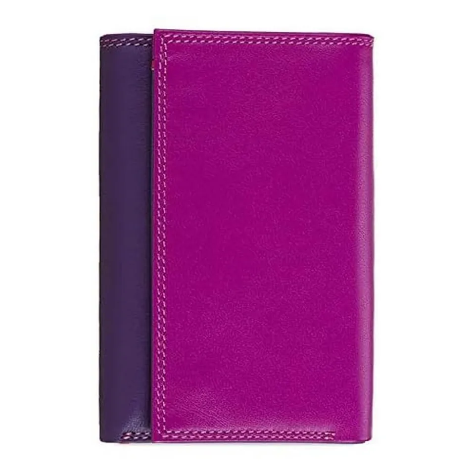Mywalit Milano Wrap Purse Portafoglio Pelle Sangria Multi