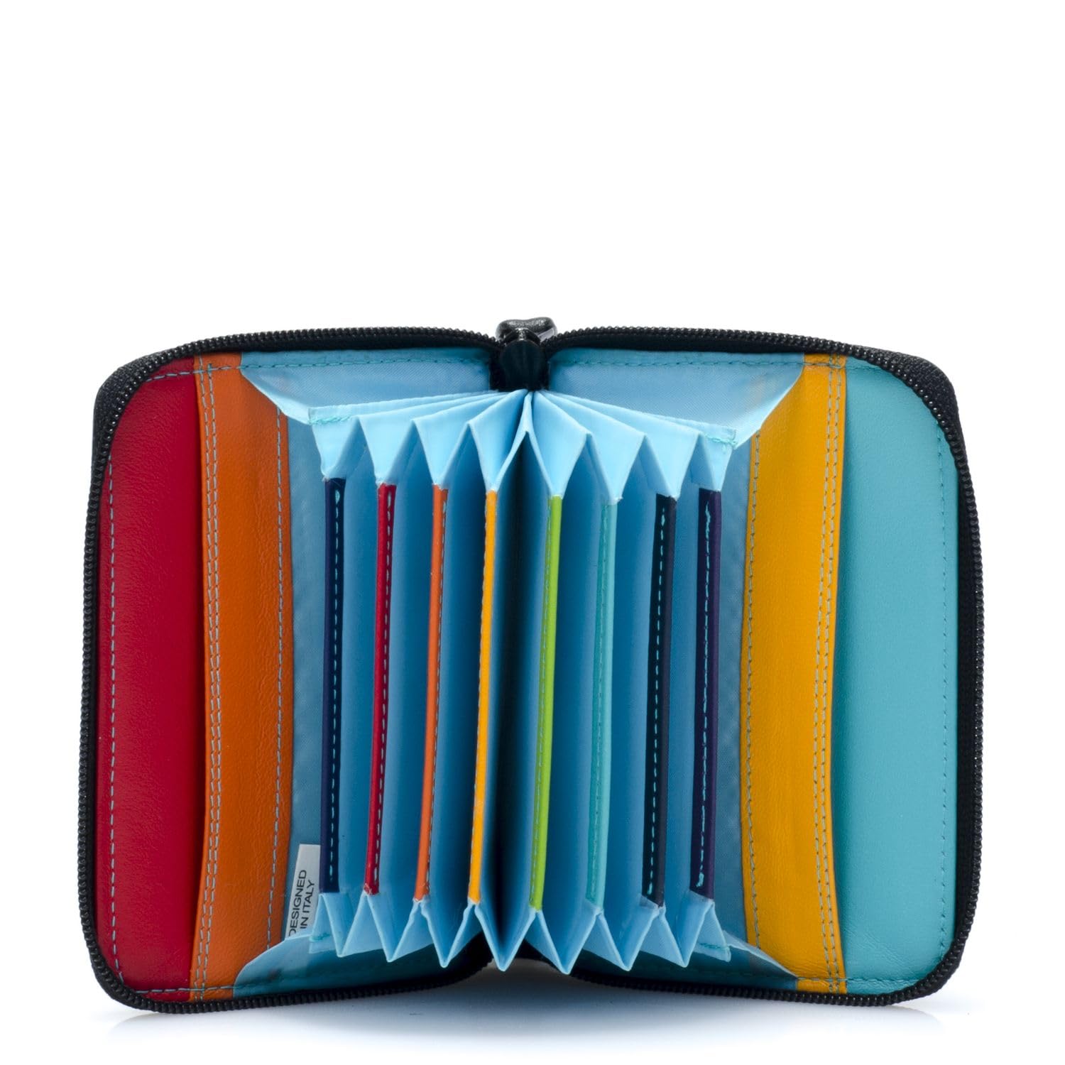Mywalit Milano portafoglio pelle nero 11 cm