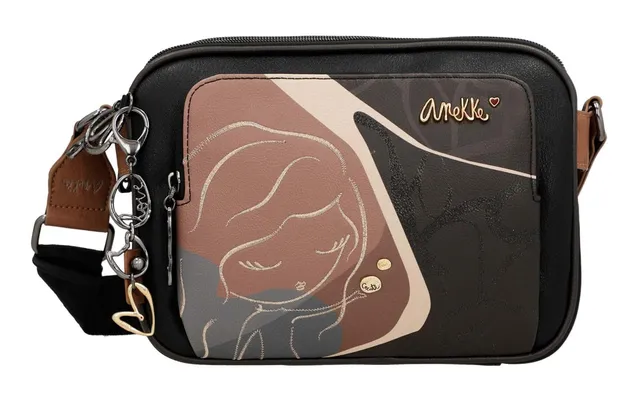 Anekke Real Heartbeat borsa a tracolla 3 scomparti