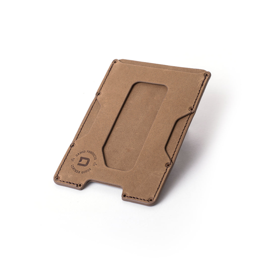 Dango M1 Maverick Single Pocket tasca pelle Whiskey Brown