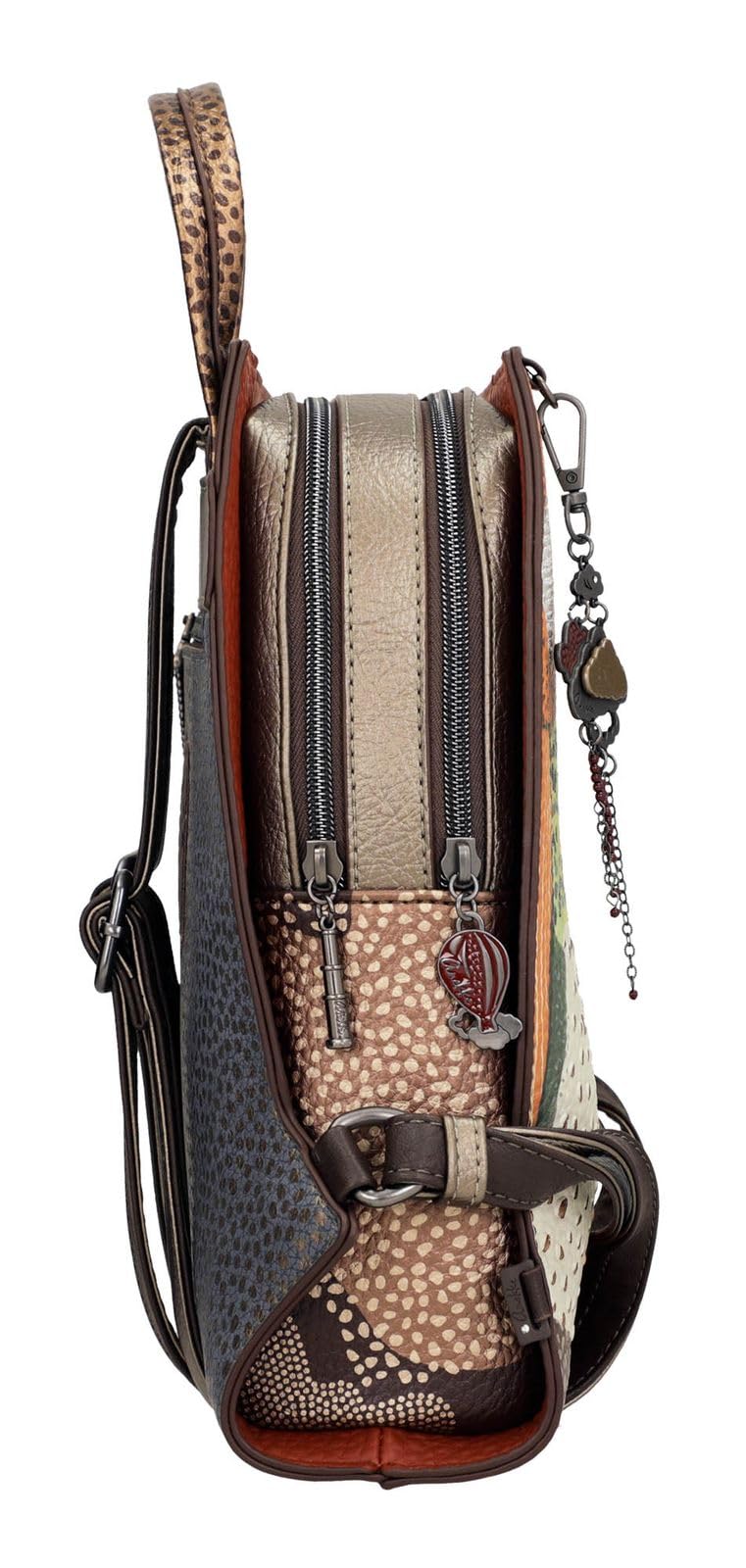 Anekke Odyssey zaino quadrato multicolore 25x29x9 cm