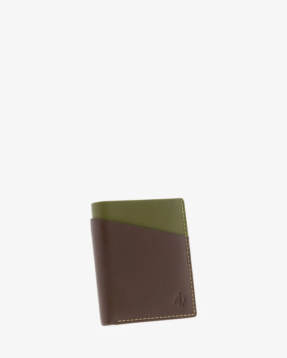 Adapell Elysian 1610 Portafoglio Uomo Pelle Blu Marino