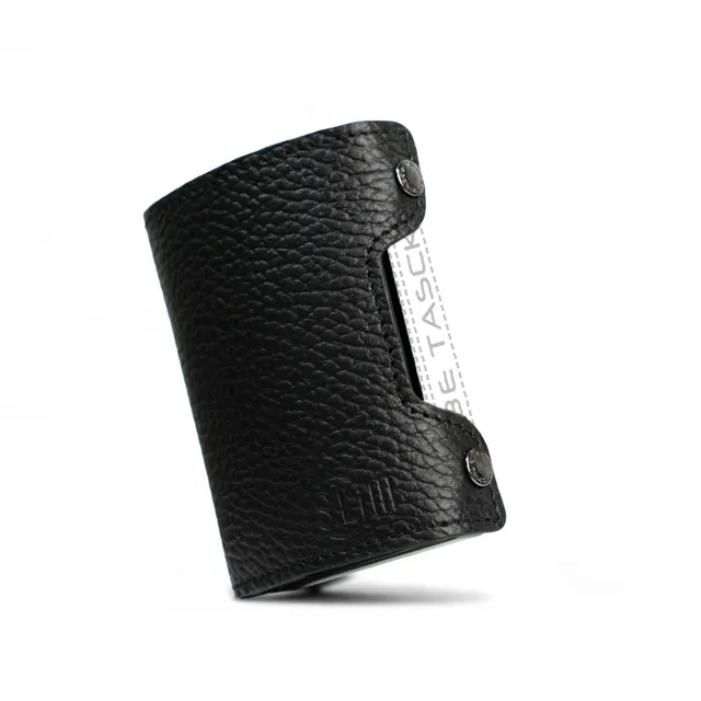 SLim Cover Pelle Be Tasck Bottalato Nero
