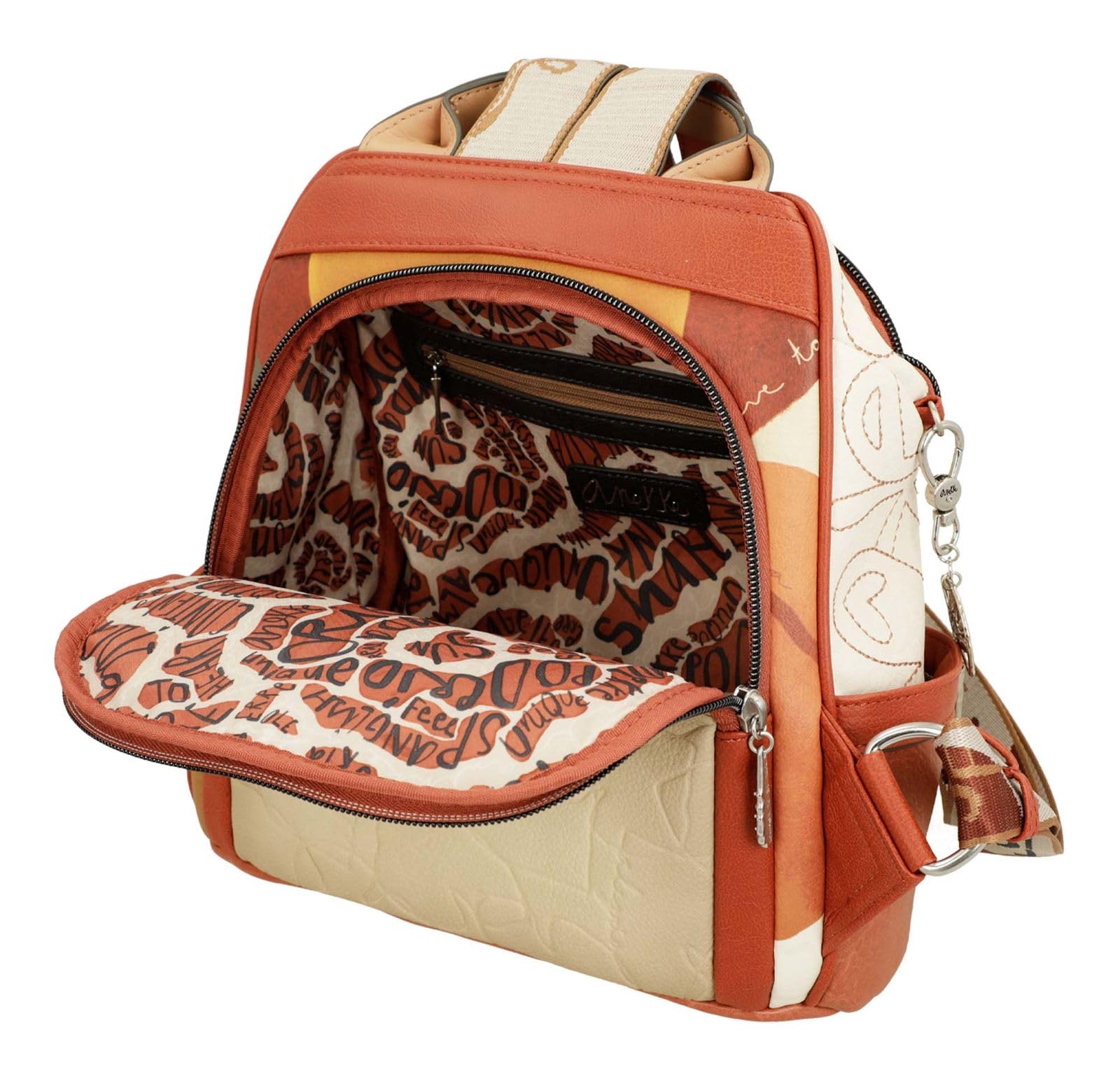 Anekke Magic Souls Zaino Antifurto Donna Multicolore