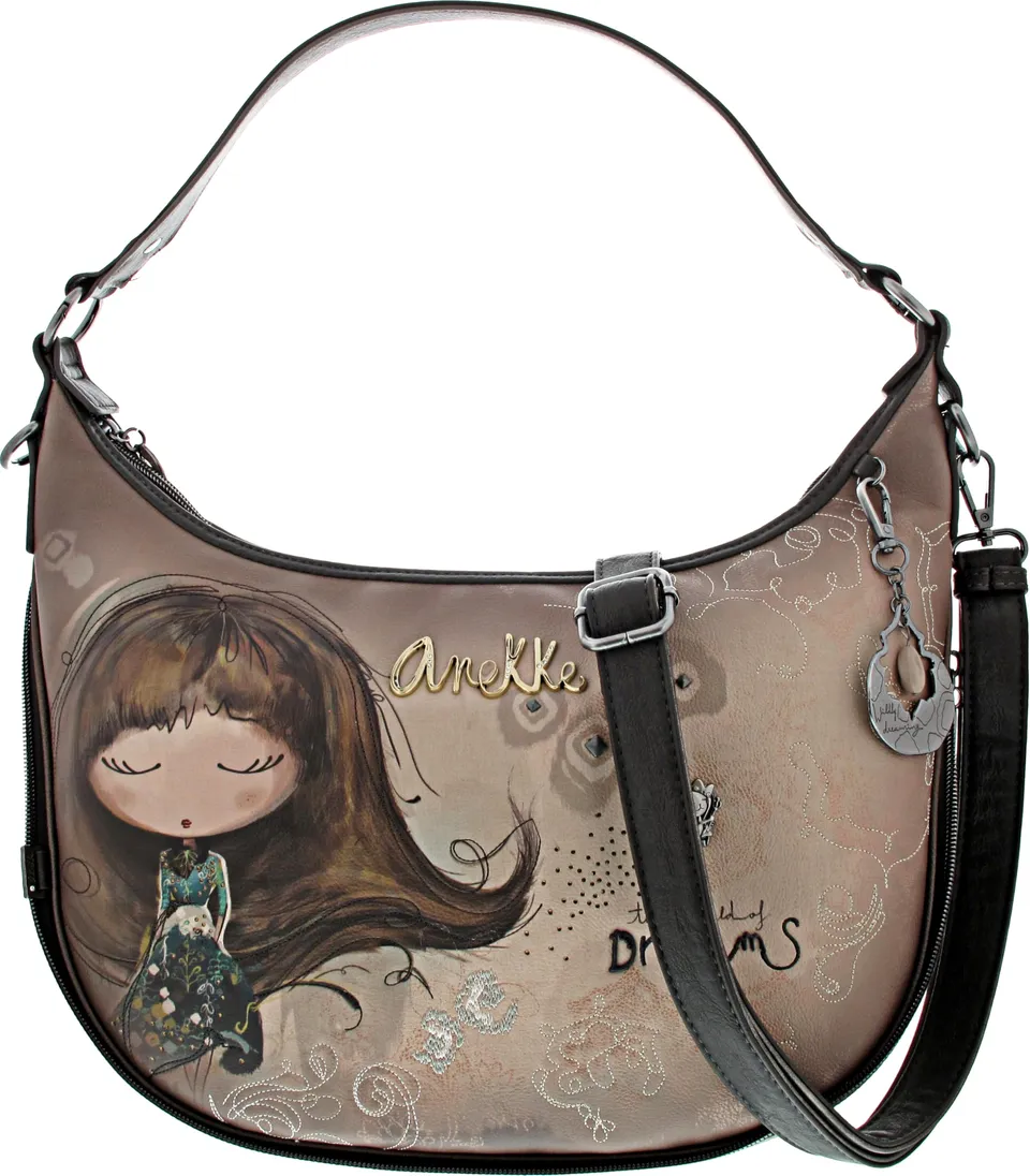 Anekke Real Borsa a Spalla Donna Stampata