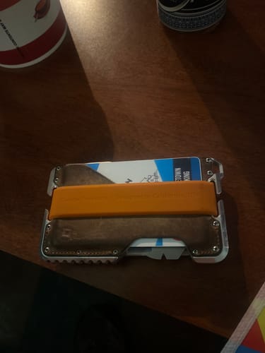 Dango Horizontal Wallet Bands fascia silicone arancione D/T