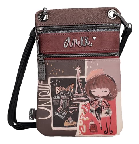 Anekke Mademoiselle mini tracolla 2 scomparti donna Parigi