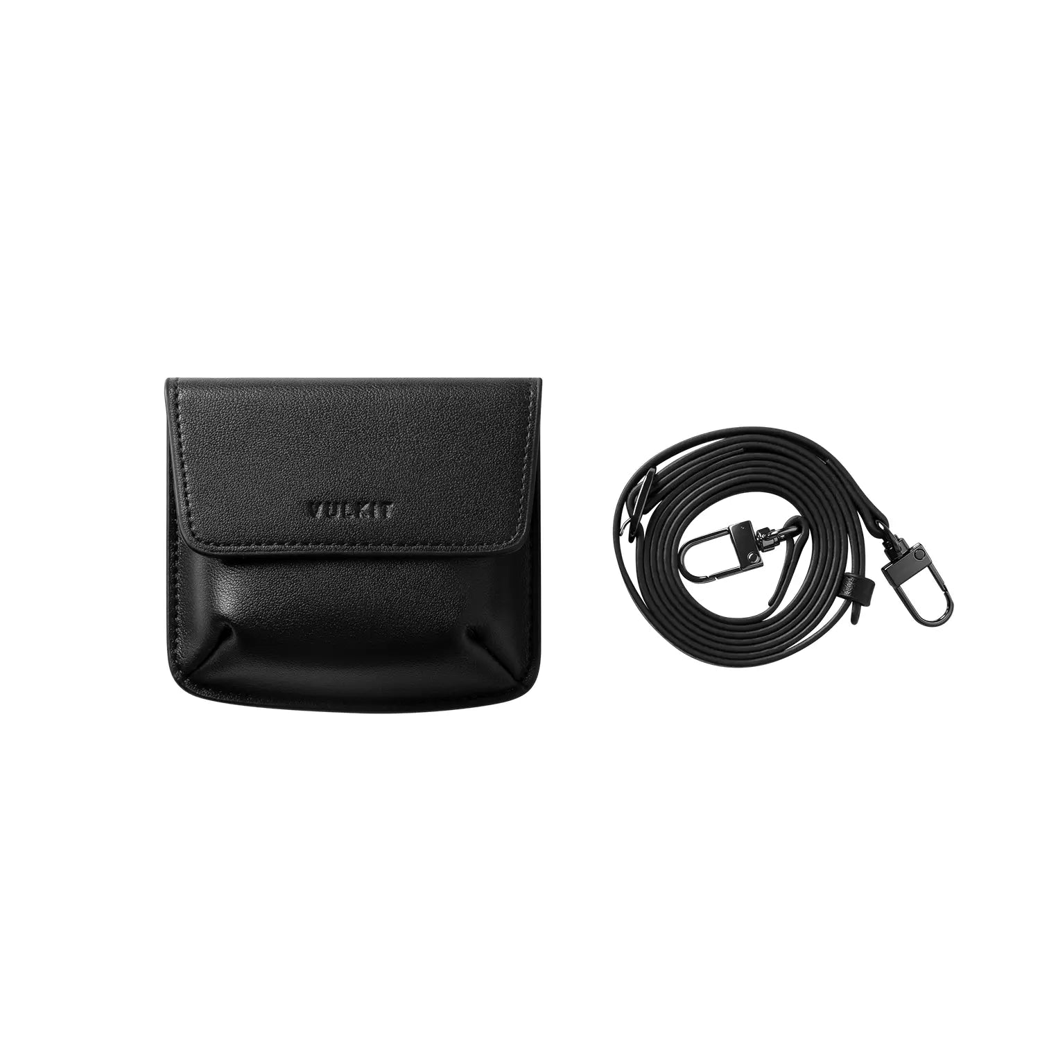 VULKIT Accessories VPA124 custodia auricolari microfibra nera