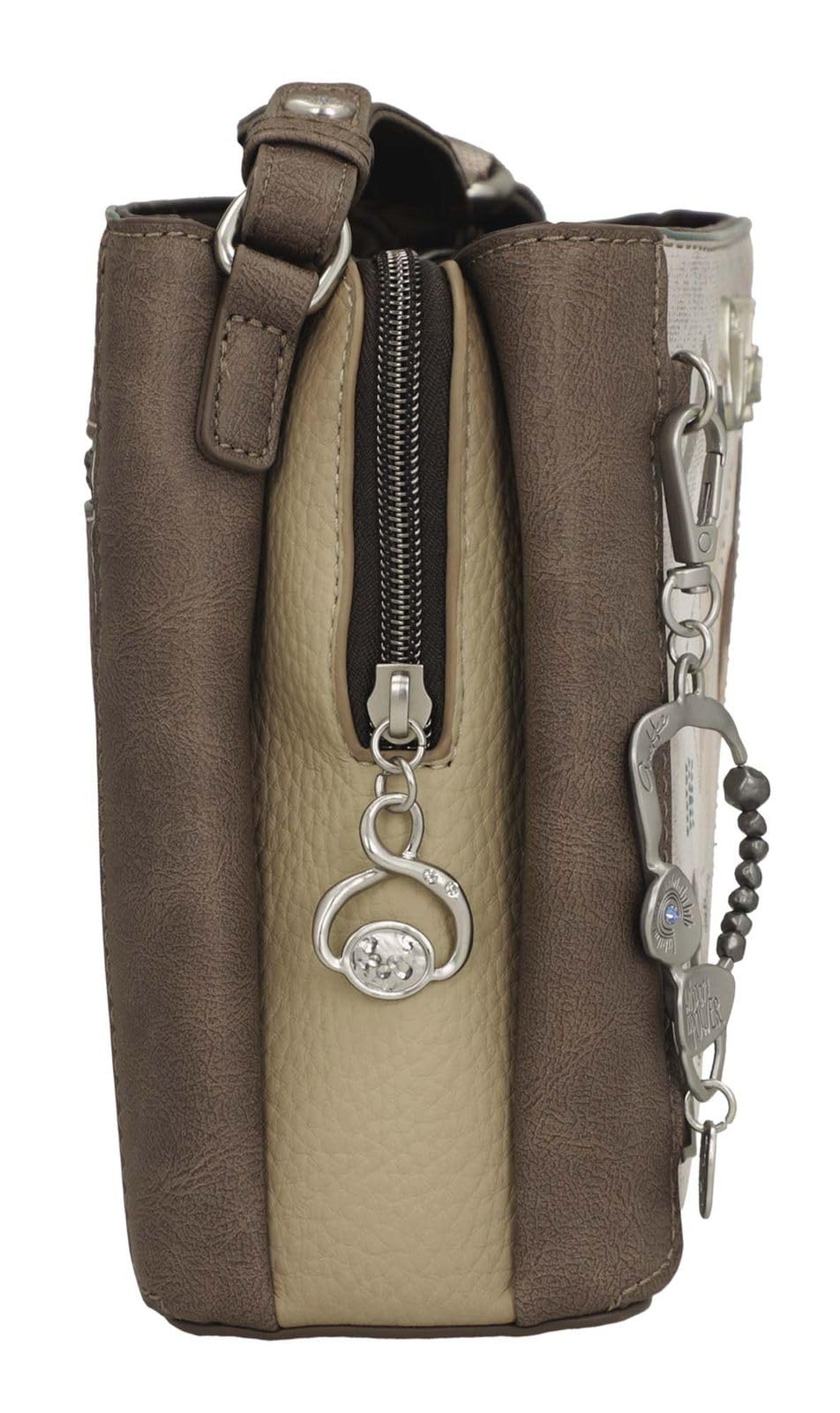 Anekke Sophia Borsa Tracolla Quadrata Donna Stampata